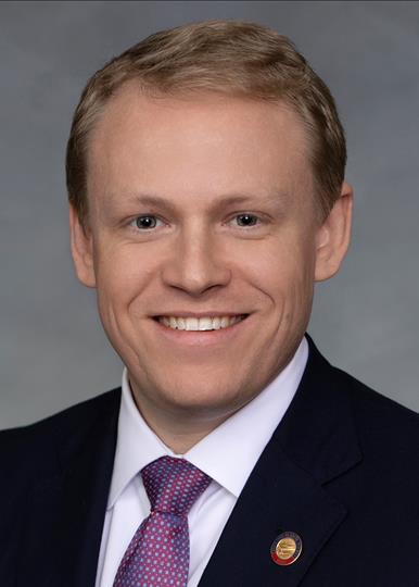 Headshot of Rep. Destin Hall